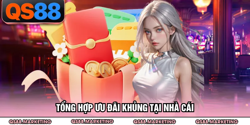 Tổng hợp ưu đãi khủng tại nhà cái